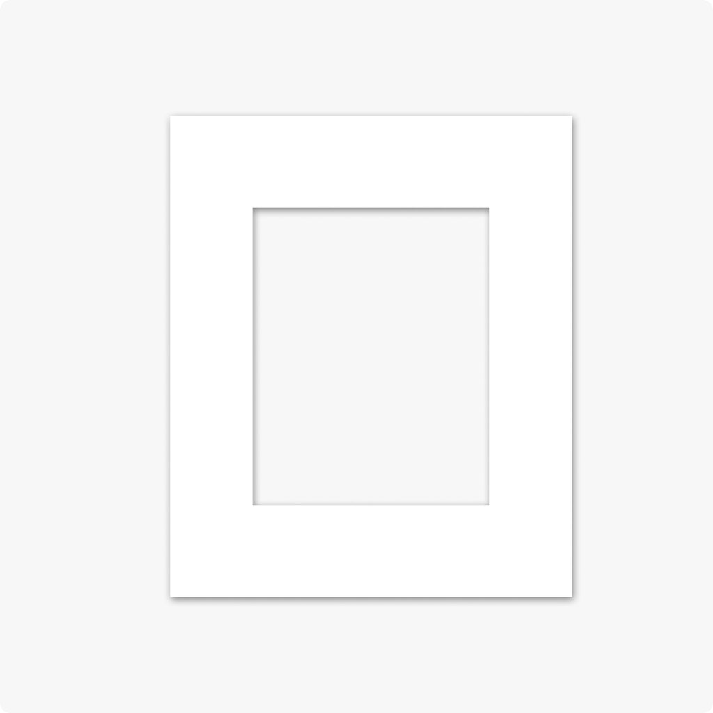 Telaio intercambiabile I Bianco minimalista
