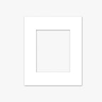 Telaio intercambiabile I Bianco minimalista