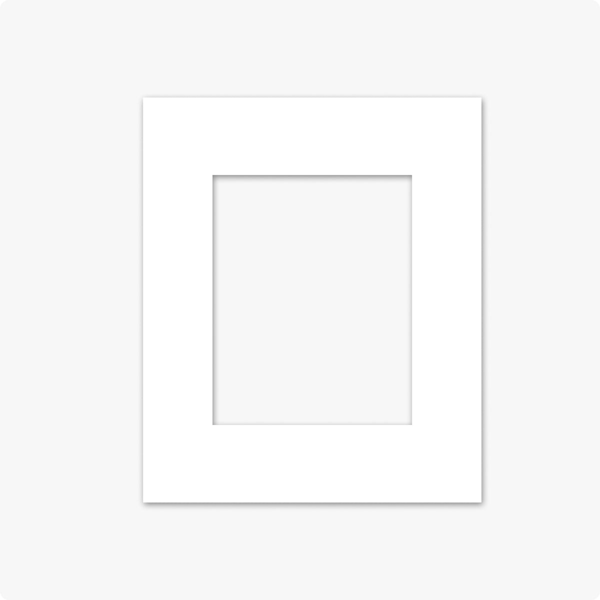 Telaio intercambiabile I Bianco minimalista