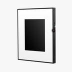 Telaio intercambiabile I Bianco minimalista